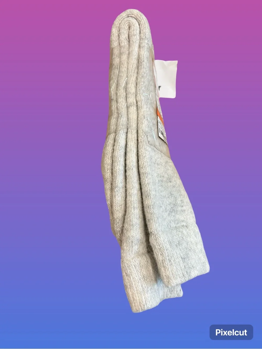 Thermolite Wool Heavyweight Crew Socks - Light Gray